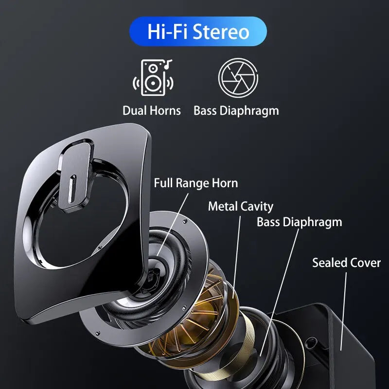 2 Caixas de Som USB Hi-Fi com LED