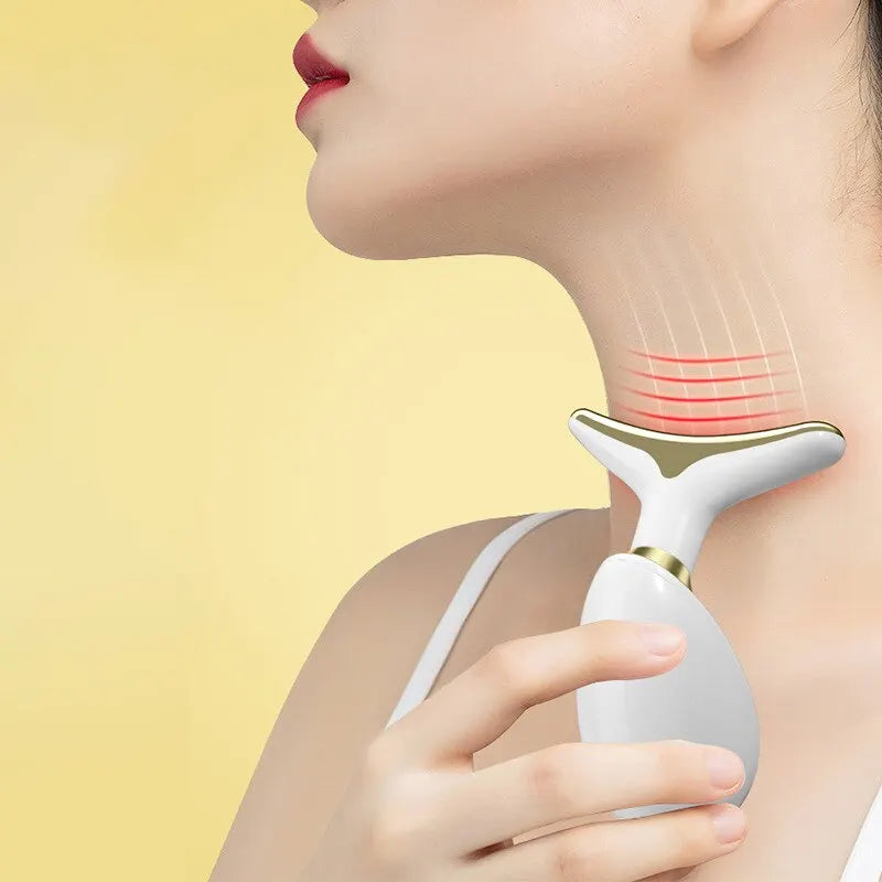 Massageador Facial Elétrico com Lifting e Firmeza